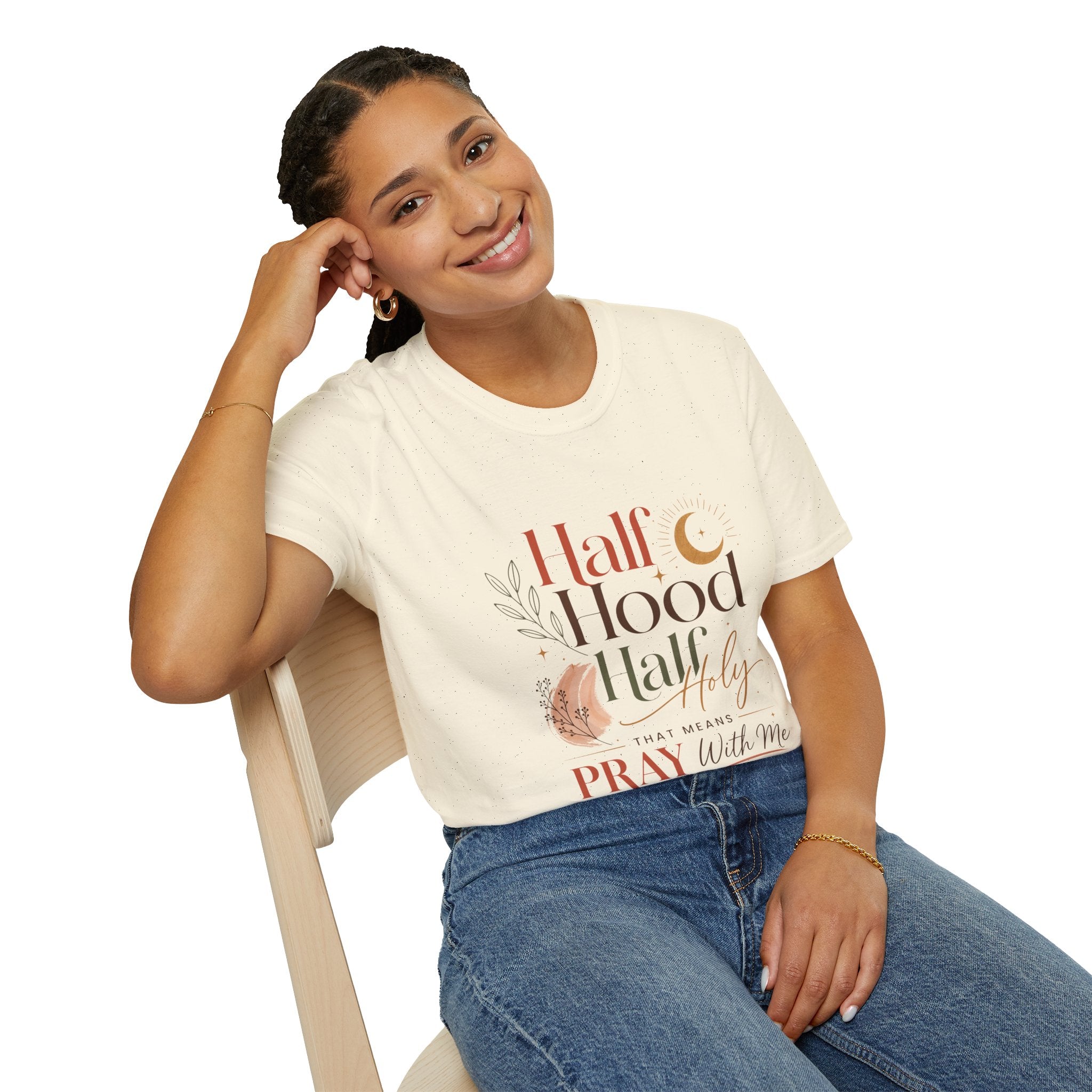 Half Hood Half Holy – Graphic Tee