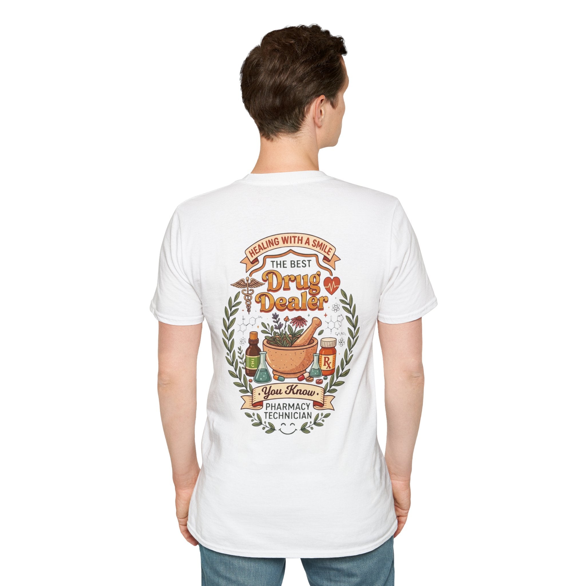 Pharmacy Technician T-Shirt 2 — "The Best Drug Dealer"