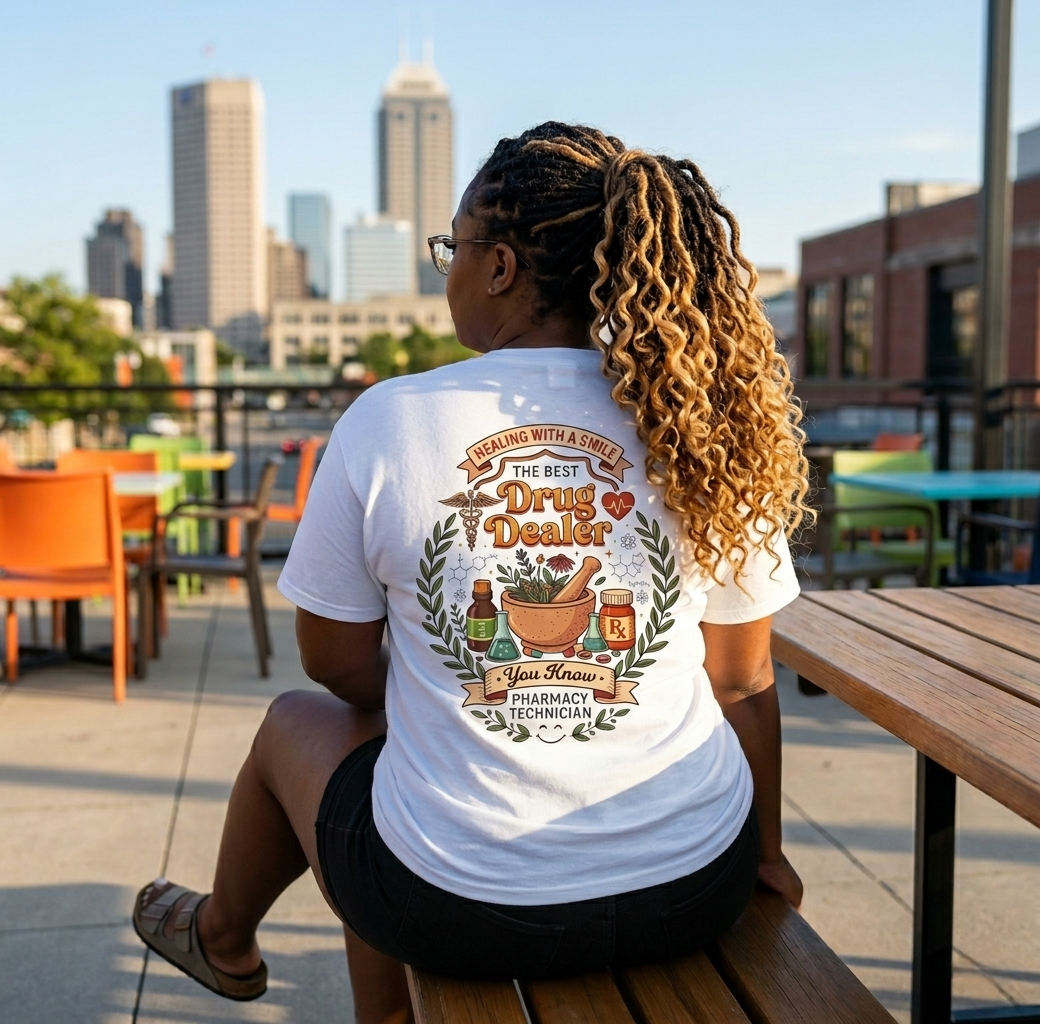 Pharmacy Technician T-Shirt 2 — "The Best Drug Dealer"