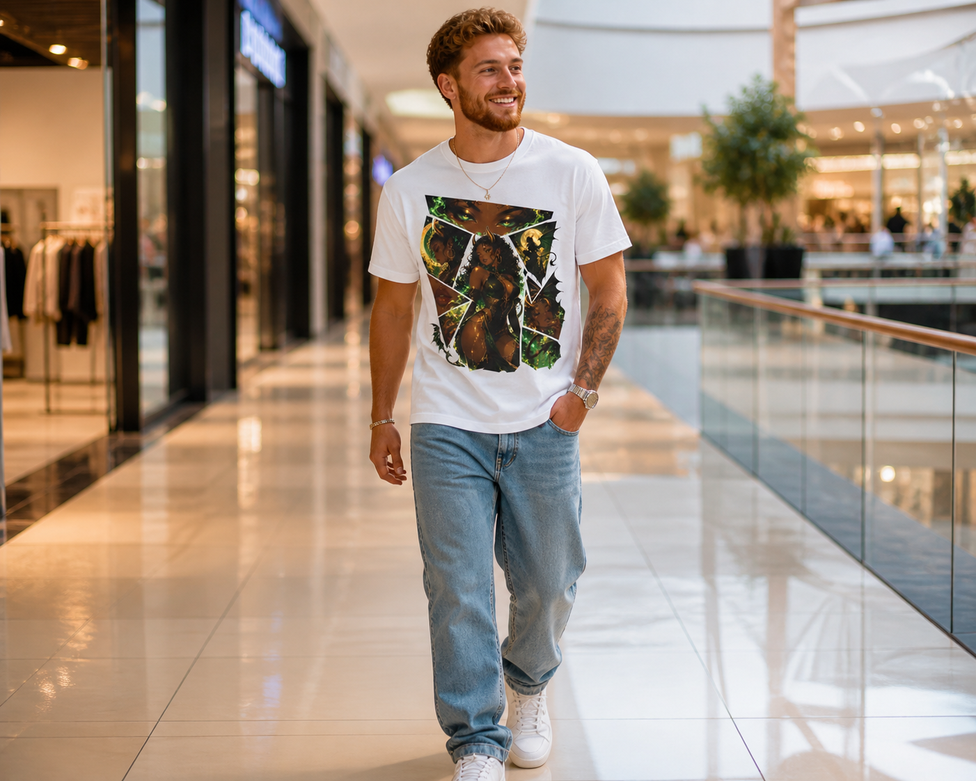 Dark Anime Demon — Graphic T-Shirt