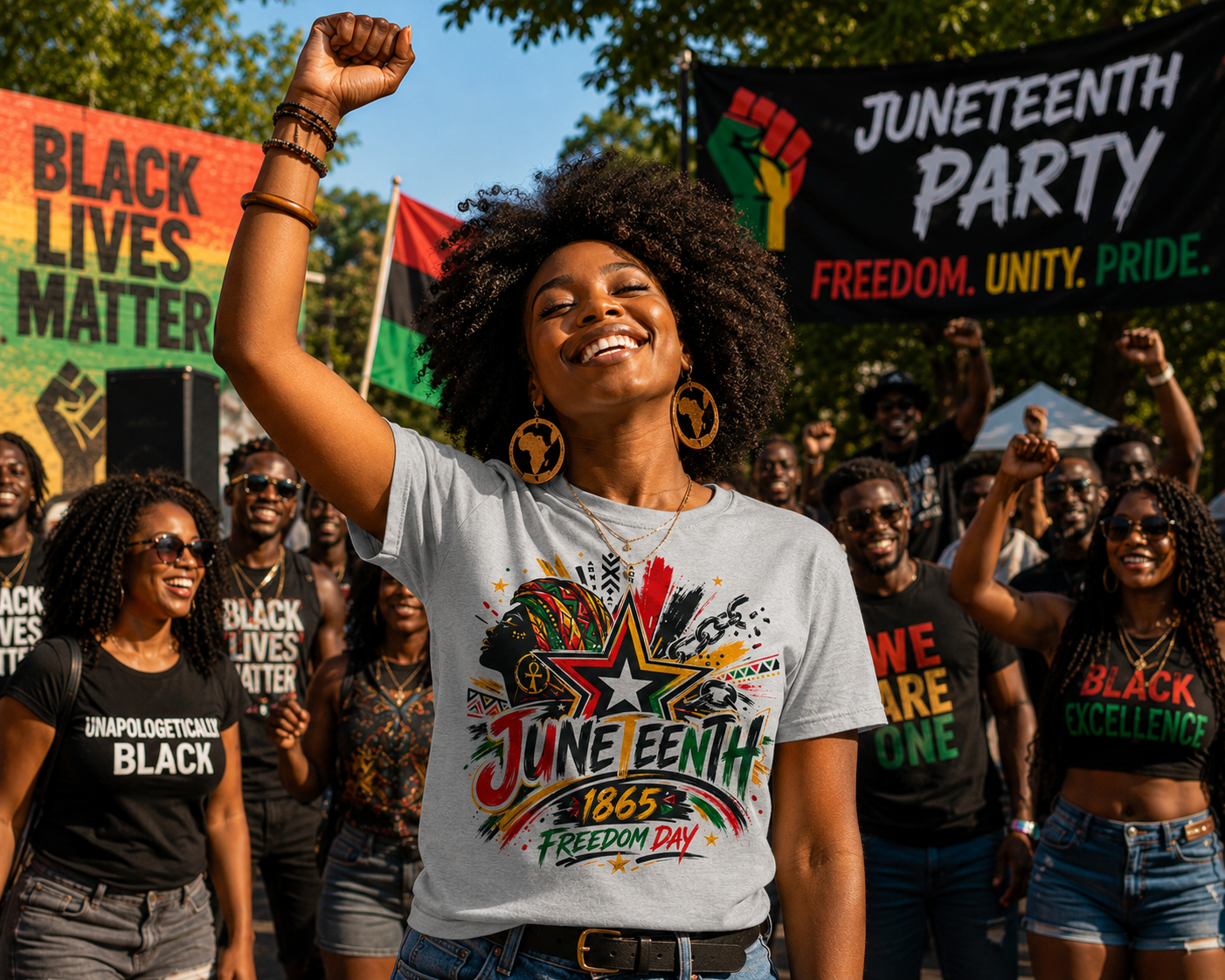 Juneteenth 1865 - T-Shirt