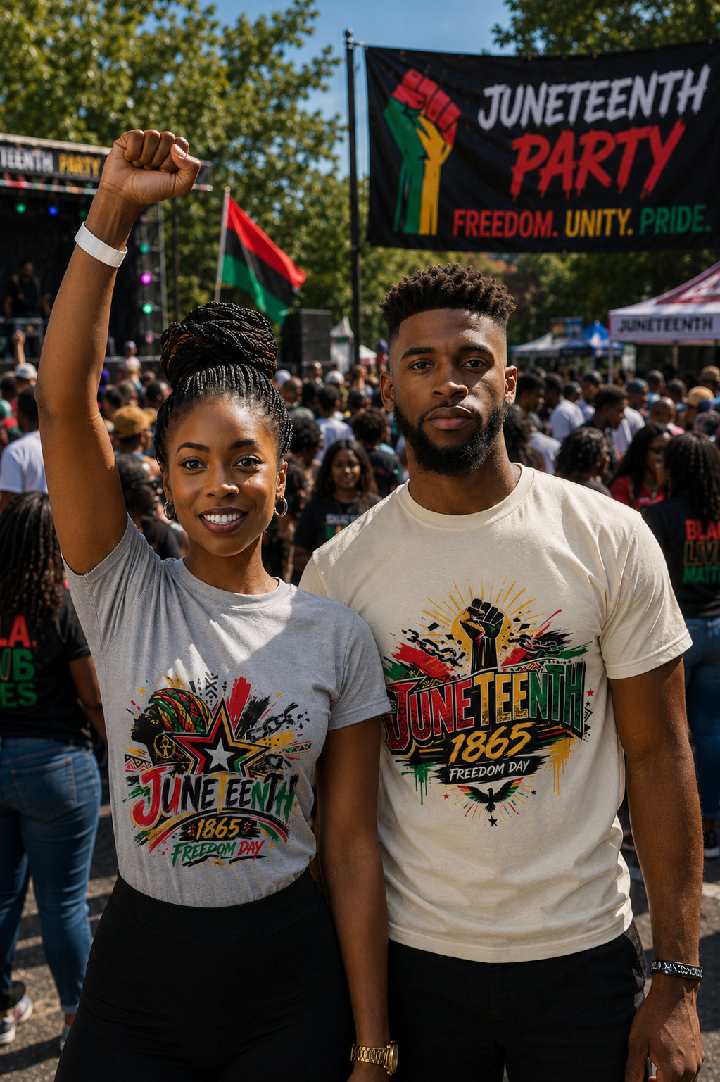 Juneteenth 1865 Freedom Day T-Shirt