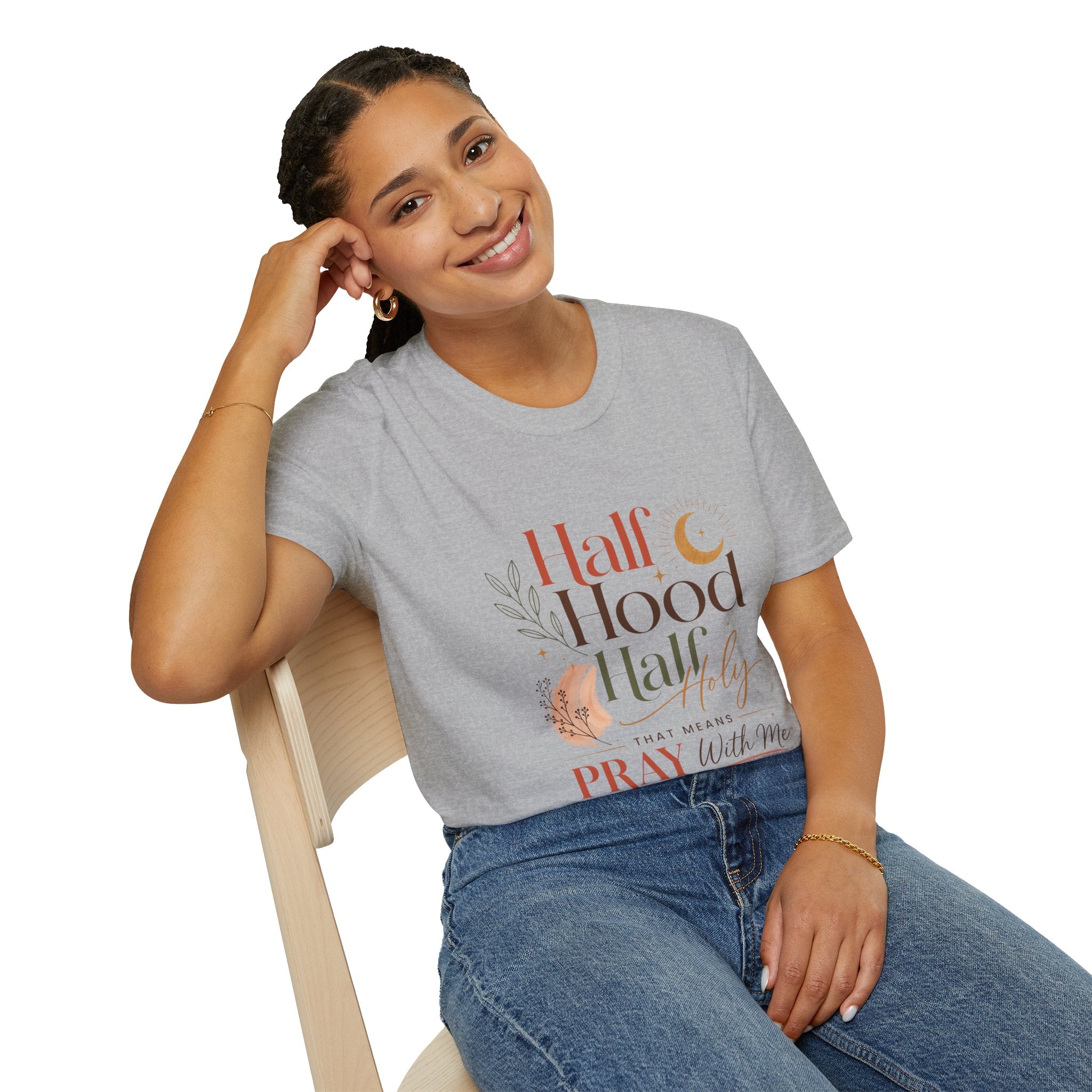Half Hood Half Holy – Graphic Tee