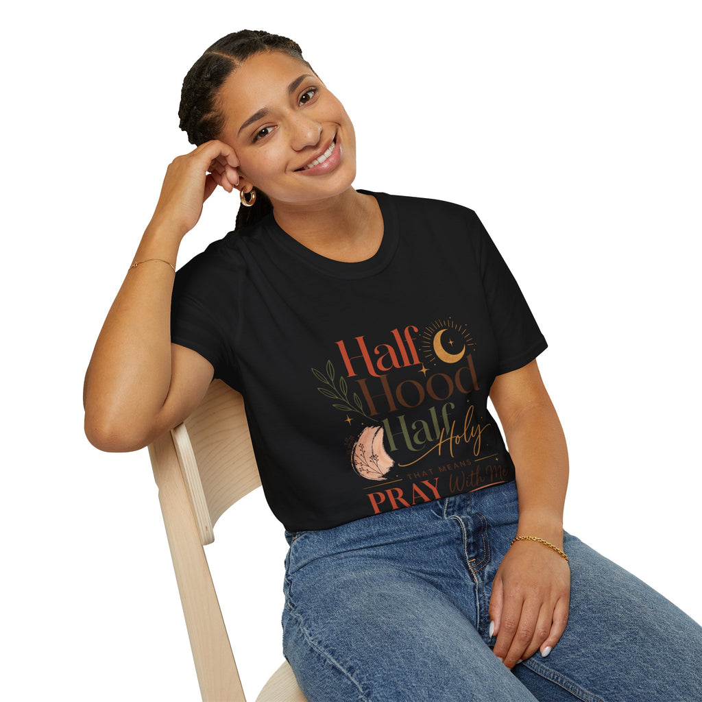 Half Hood Half Holy – Graphic Tee